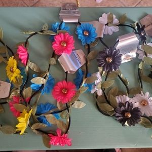 Headband with Large Flowers